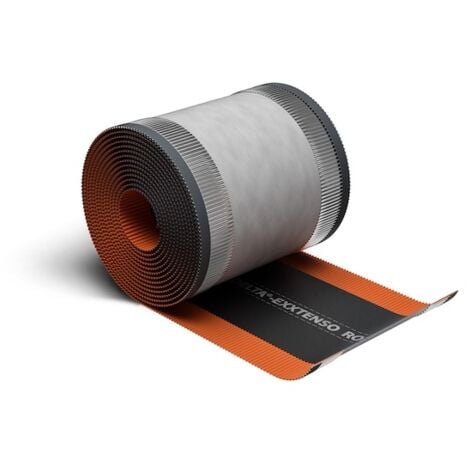 Closoir en rouleau DELTA EXXTENSO ROLL - 30 m x 310 à 450 mm - rouge terre cuite - DOERKEN