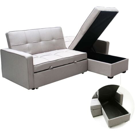 CLOTH - divano letto con penisola