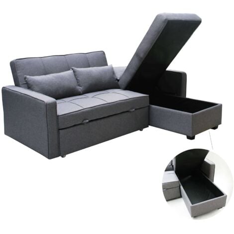 CLOTH - divano letto con penisola