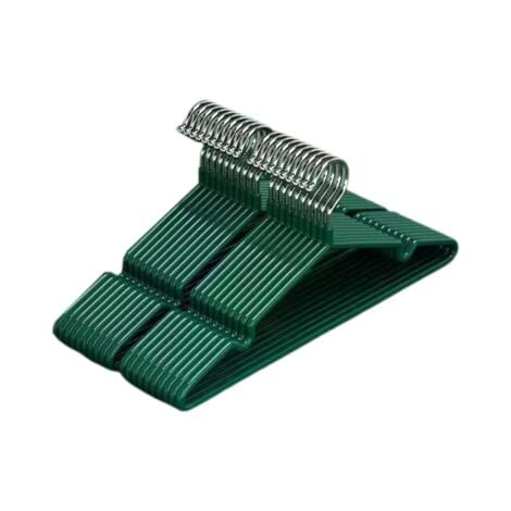 Clothes Hangers with Non-Slip Design, Traceless Racks, Sturdy Heavy Duty Coat Green