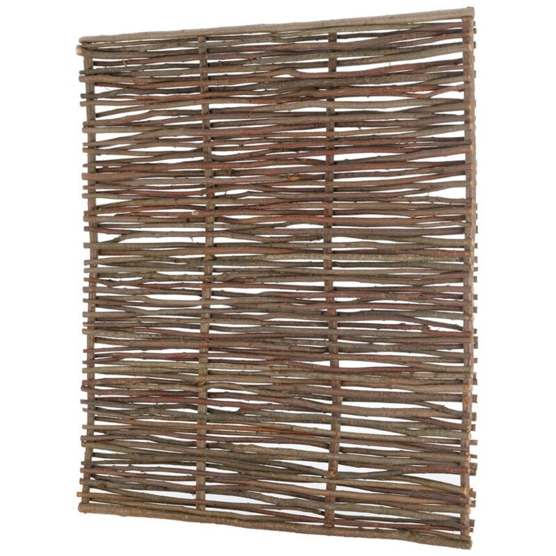 Panneau bois en noisetier tressé H 1m80 x L 1m50