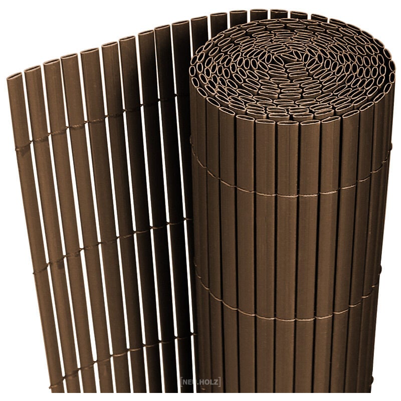 [neu.haus] - Brise-vue marron 150 x 300 cm