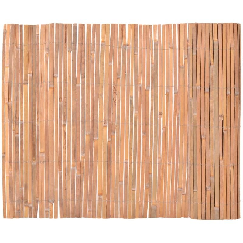Clôture en bambou 100 x 400 cm