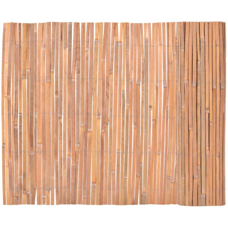 Clôture en bambou 100 x 400 cm - Vidaxl