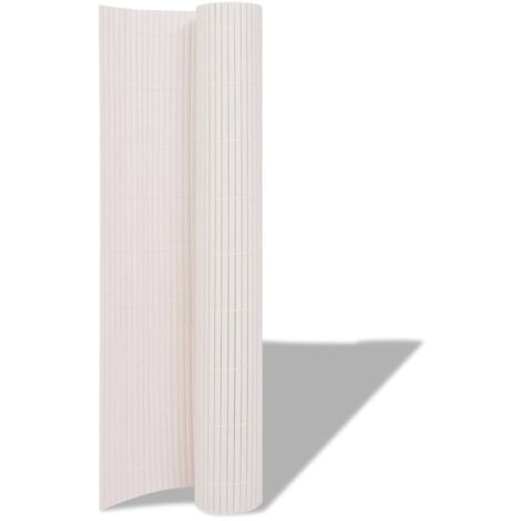 Clôture de jardin Blanc 150 x 300 cm PVC