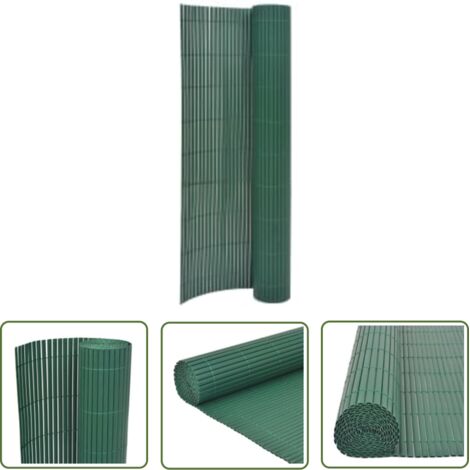 Clôture de jardin double face 110x300 Vert