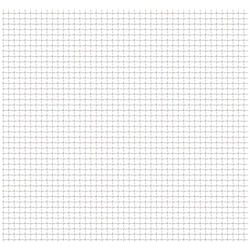 Clôture de jardin, Grillage de jardin sertie acier inoxydable 50x50 cm 21x21x2, 5 mm oce56251 design in