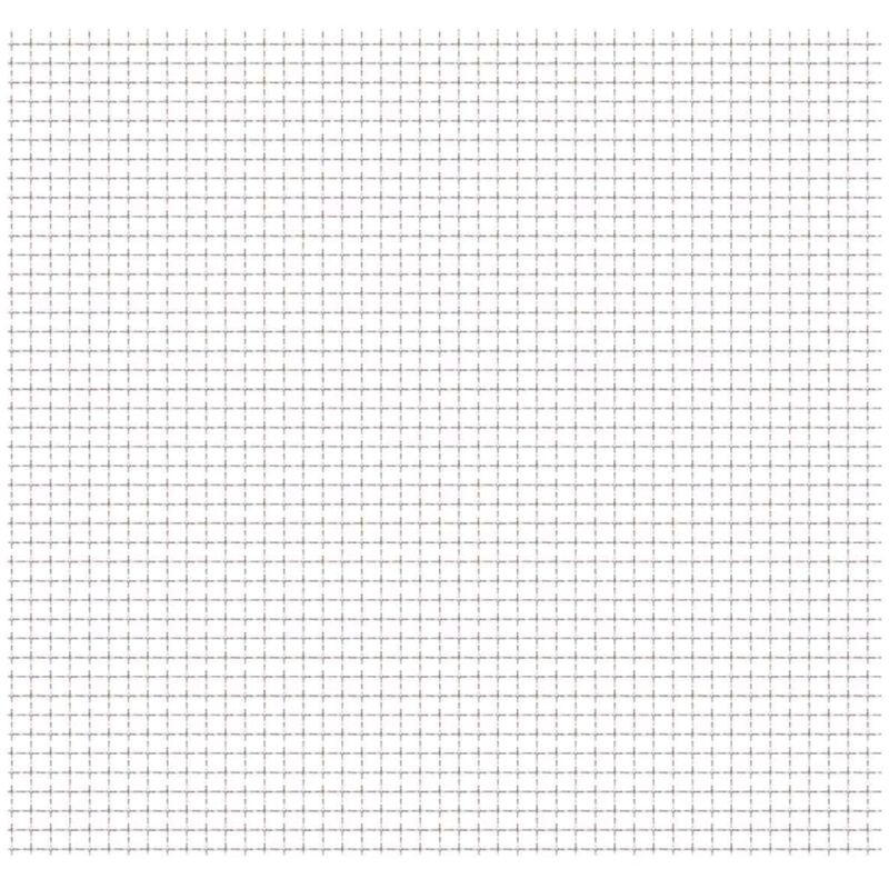 Clôture de jardin sertie Acier inoxydable 100x85 cm 11x11x2 mm CFW40876