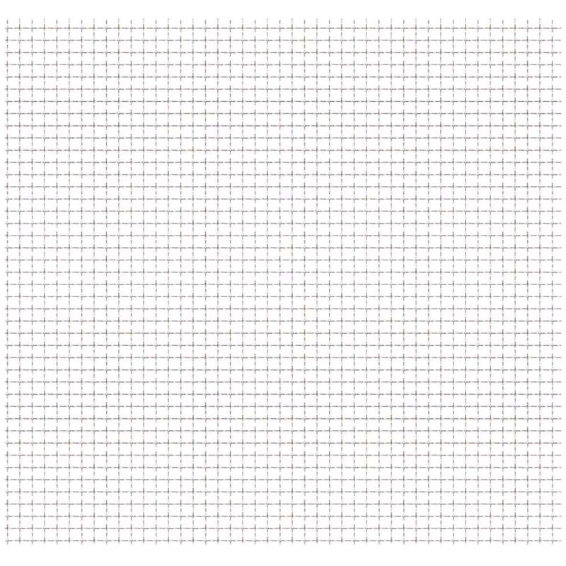 Clôture de Jardin Sertie Acier Inoxydable 100x85 cm 11x11x2 mm