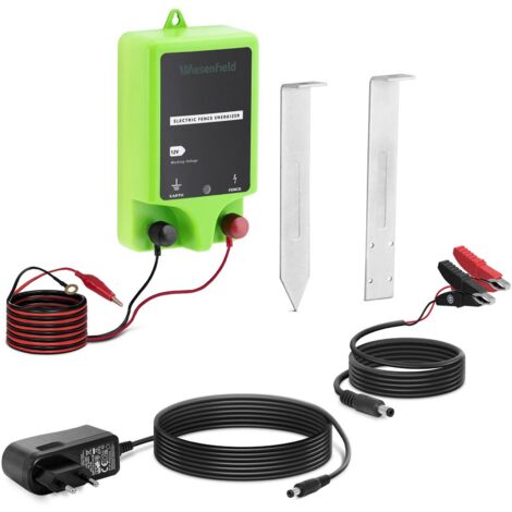 Électrificateur De Clôture 5 Joules 230V - Puissance 12 000V Pour 120km - Boîtier étanche ABS