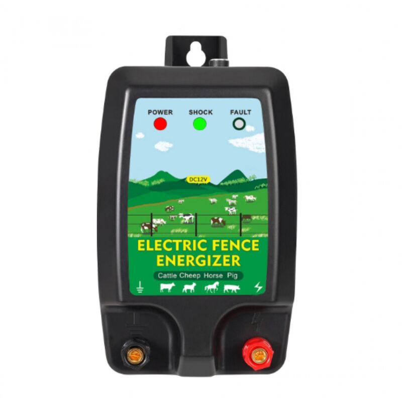 Clôture Électrique Haute Puissance pour Bétail et Animaux - Électrificateur de Clôture avec d'Alimentation pour l'Élevage de Volailles