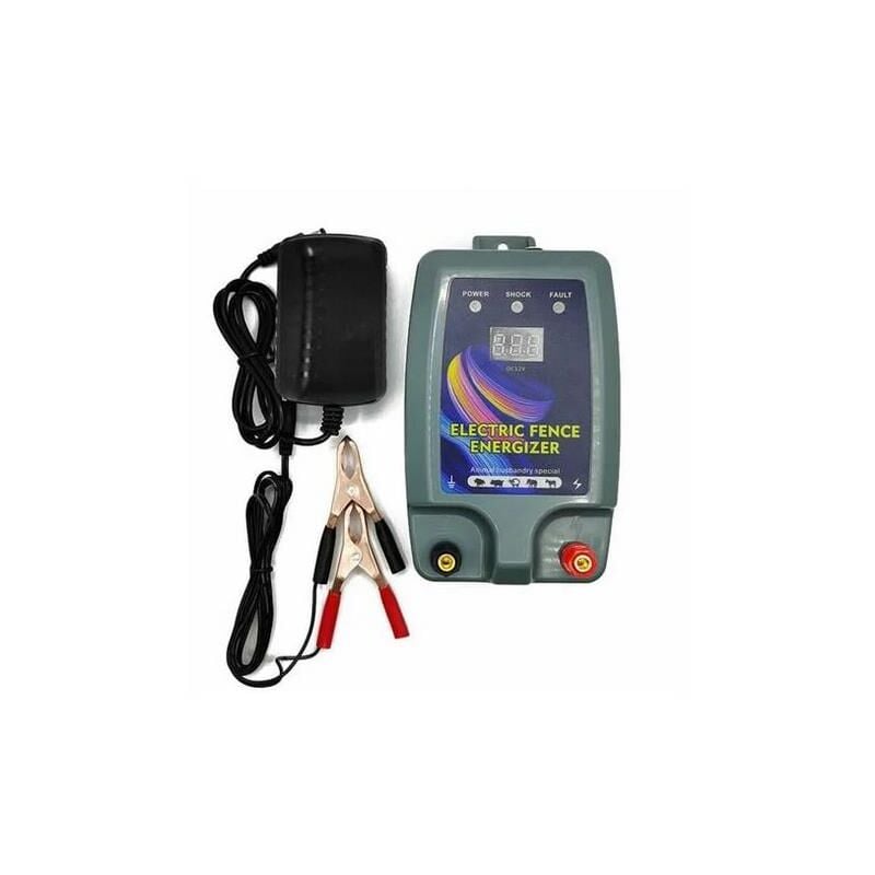 Clôture électrique pour bétail, animaux, électrificateur de clôture, haute puissance, 3 modes d'alimentation pour élevage de volailles