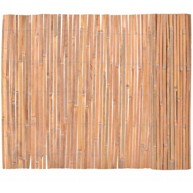 Vidaxl - Clôture en bambou multifonctionnelle Choix parfait pour la décoration extérieure 100 x 400 cm