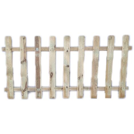 Clôture en bois 180x90 cm