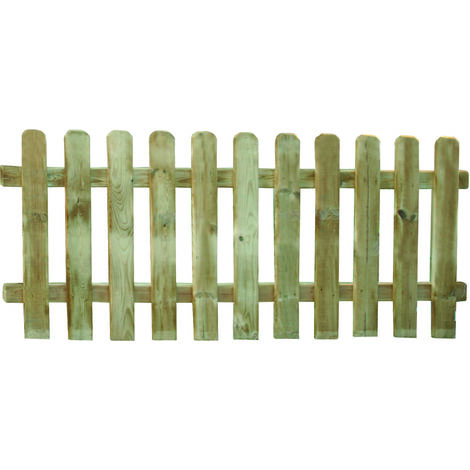 CLÔTURE EN BOIS DE PIN IMPRÉGNÉ LASA CLASSIC 100X80