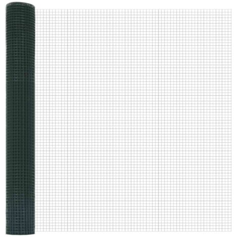 Clôture en fil soudé Vert 1.4 x 10 m
