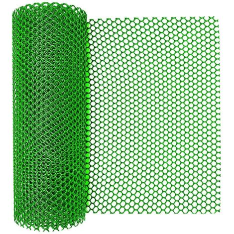 Clôture en plastique pour jardin, rouleau de treillis métallique pour poulailler, grillage DIY, fournitures de projets extérieurs.