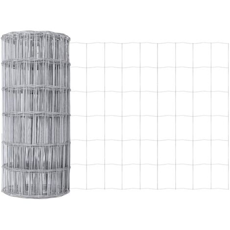 Clôture Euro 0,4 x 10 m Fer revêtu de PVC