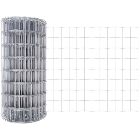 Clôture Euro 0,4 x 10 m Fer revêtu de PVC
