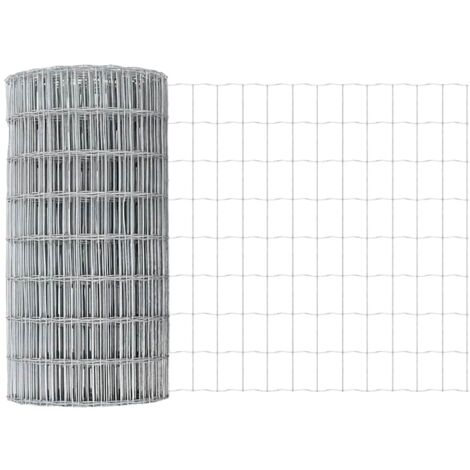 Clôture Euro 0,4 x 10 m Fer revêtu de PVC
