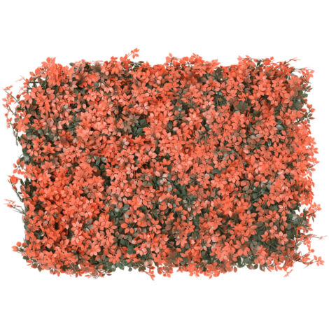 Clôture feuilles d’érable artificielle 24 pcs 40x60 cm CFW51551