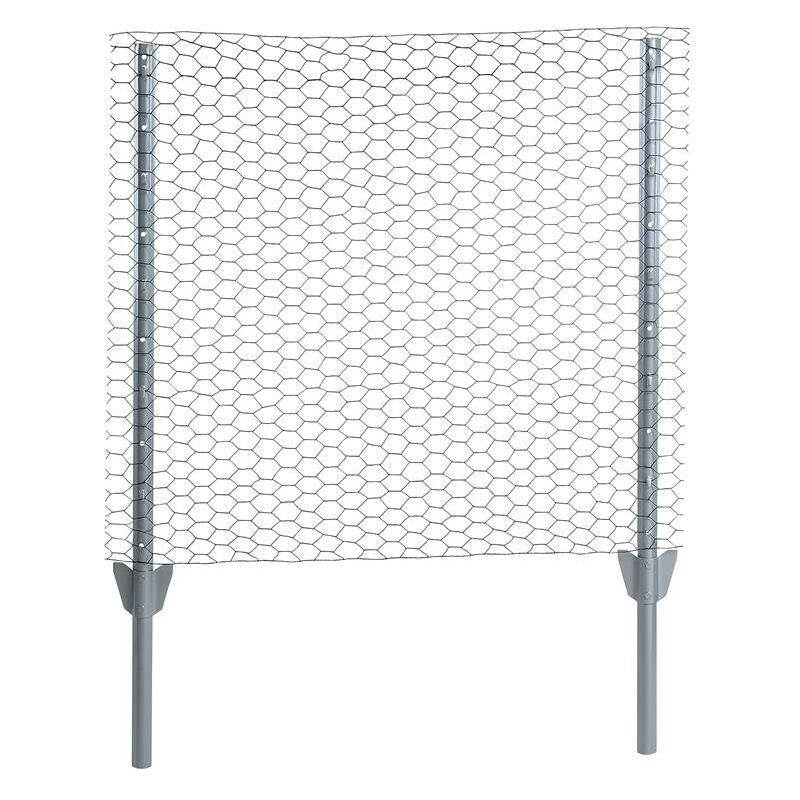 Estexo - Set de clôtures à mailles hexagonales 1,00 x 25m Set de fils de clôture 25 mm