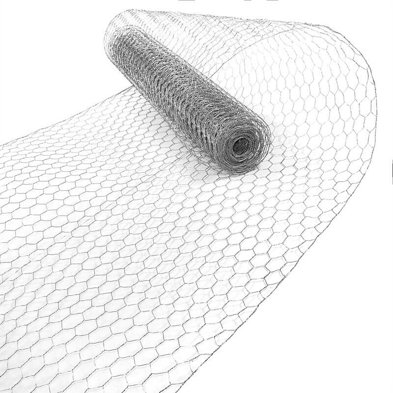 Estexo - Fil à maille hexagonal pour volière 1.50 x 10 m clôture en fil de fer galvanisé