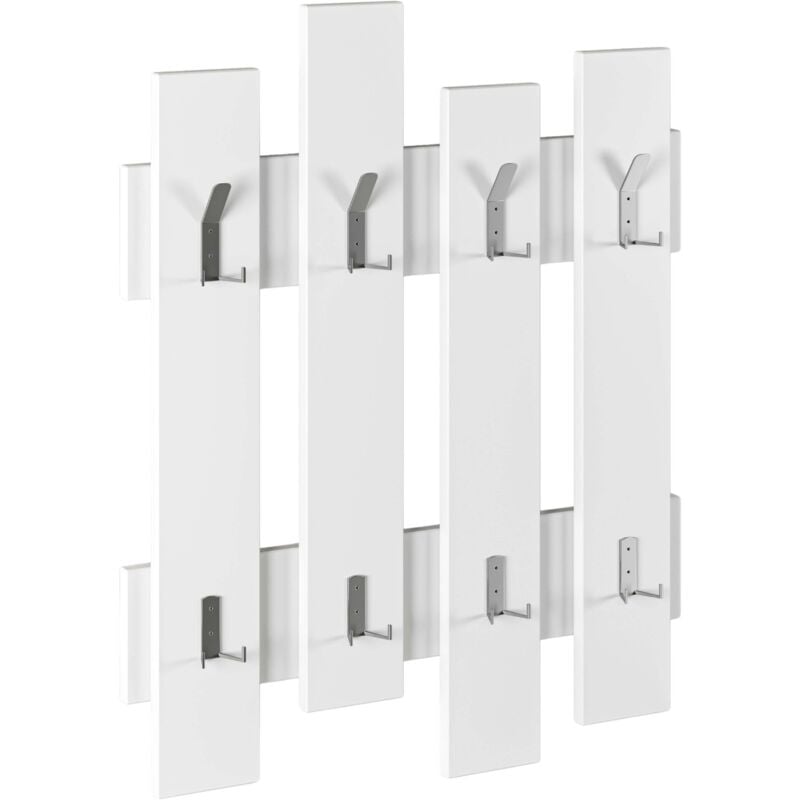 Miroytengo - Clôture Parker de mur en couleur blanche 64x81 cm