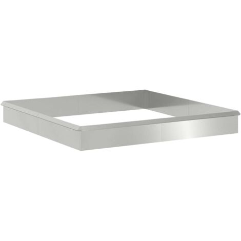 Clôtures anti-limaces 12 pcs Argent Acier galvanisé