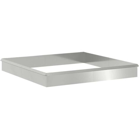 Clôtures anti-limaces 12 pcs Argent Acier galvanisé CFW841577