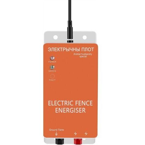 Clôtures électriques pour bétail, émetteurs pour clôtures électriques pour animaux, haute puissance, alimentation électrique pour l'élevage de volailles, clôtures de 8 km pour le bétail