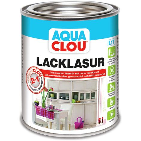 CLOU Aqua Clou Lack Lasur L17 Buche 750ml
