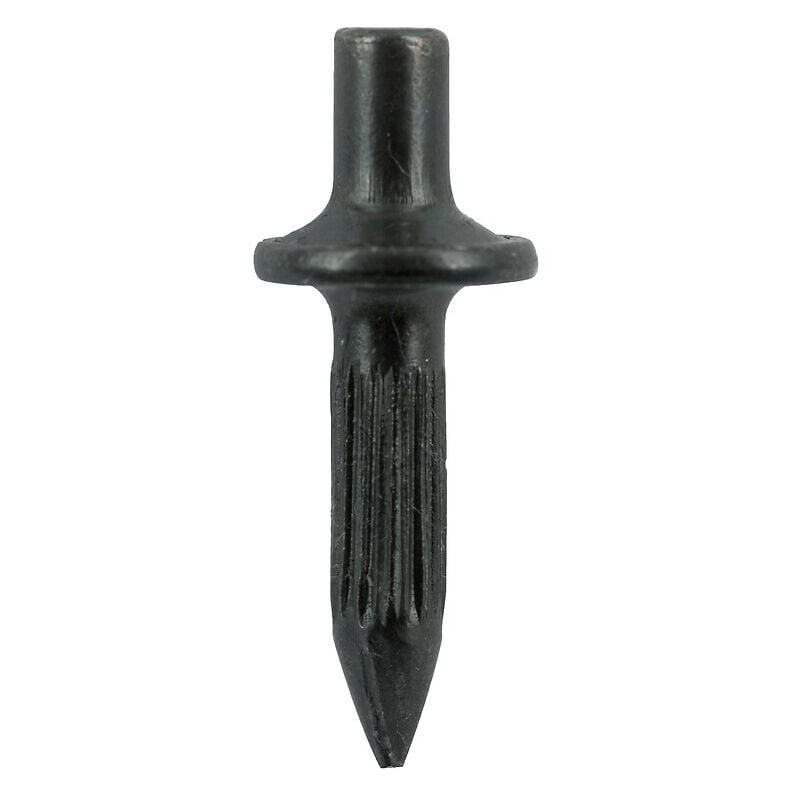 Clou Fixpin à frapper KS199, diamètre 4 mm, longueur 18 mm, bleui, tige strié, boîte de 200 clous - DON QUICHOTTE