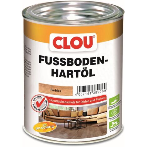 Clou Fußboden Hartöl 750 ml farblos Holzöl
