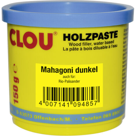 Clou Holzpaste 150 g mahagoni dunkel Holzpaste & Holzkitt