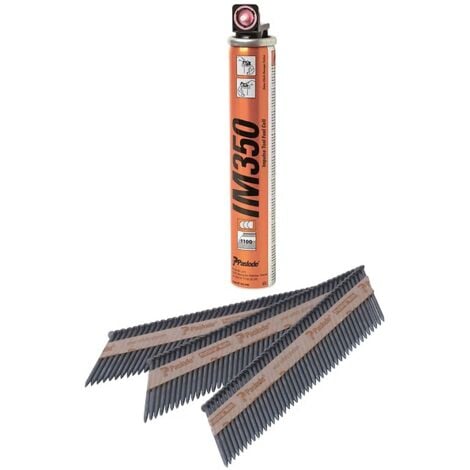 Clou IM350 lisse bande papier 34°- 2.8 x 80 mm - pack de 2200 - PASLODE