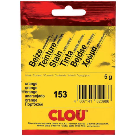 Clou Pulverbeize 5 g orange Beizen
