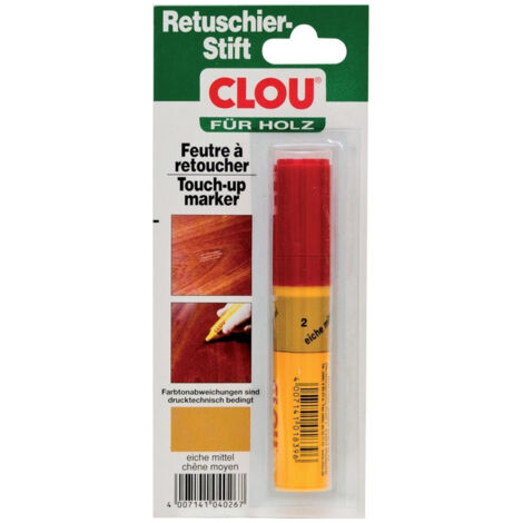 Clou Retuschierstift eiche mittel Holzpaste & Holzkitt
