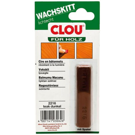 Clou Wachskitt eiche hell Holzpaste & Holzkitt