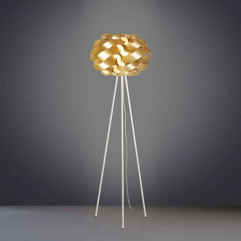 CLOUD Gold Stativ-Stehlampe Durchmesser 50x H160 cm
