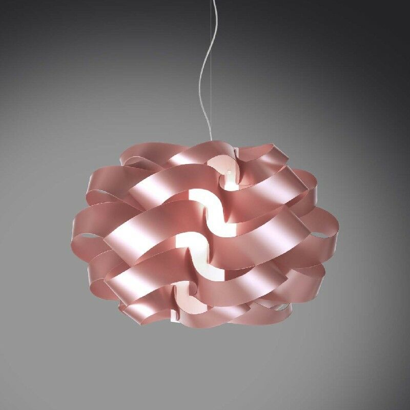 CLOUD Lustre suspension trois lumières rose diamètre 75x h50cm CLOUD Lustre suspension trois lumières rose diamètre 75x h50cm