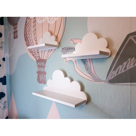 Cloud Shelves 3er-Set Teddybären - Prestige