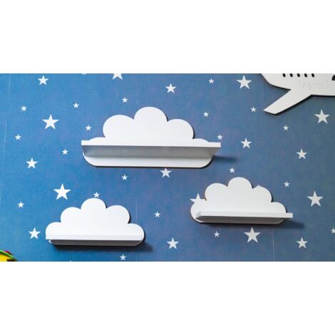 Cloud Shelves Set of 3 Amazonka-Prestige