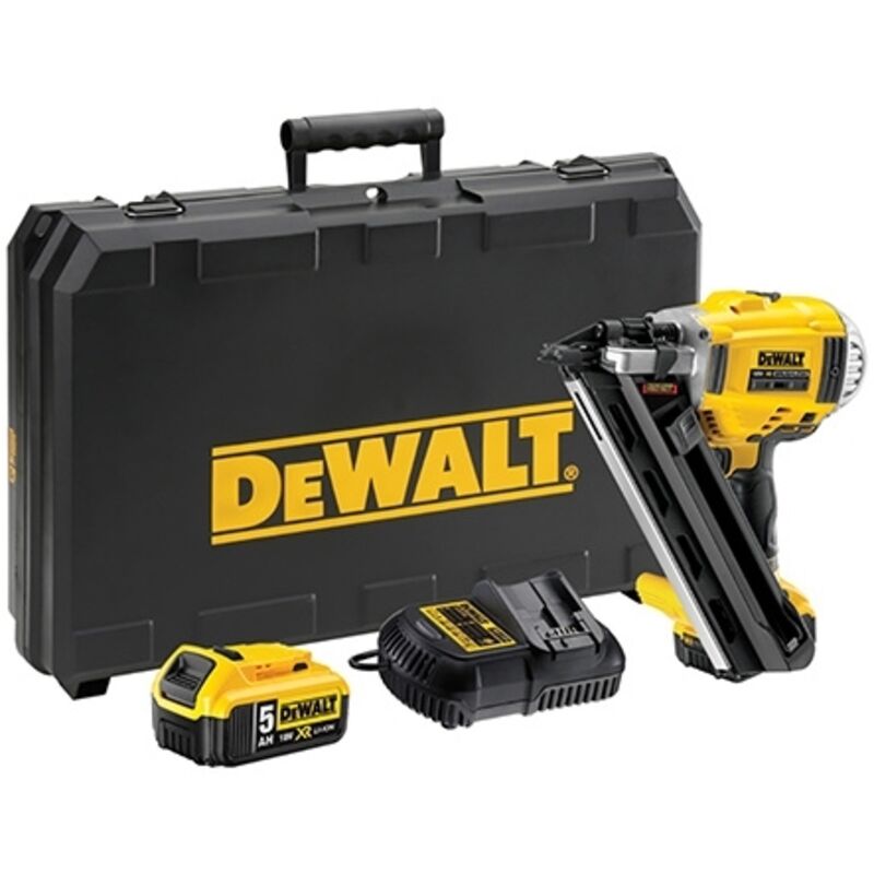 Cloueur de Charpente DEWALT DCN692P2 2 vitesses 18 V 5 Ah Li ion Brushless