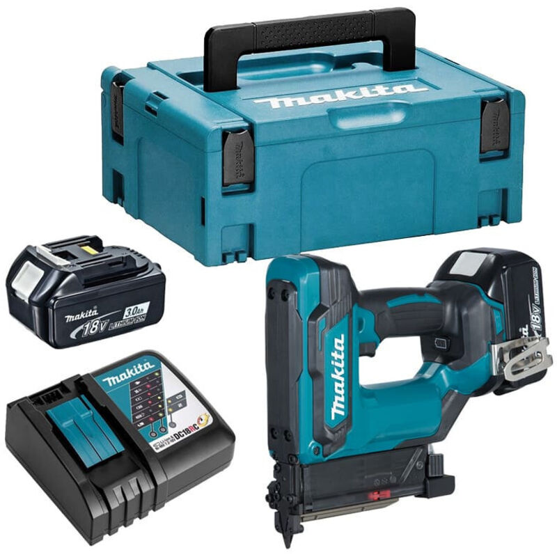 Outillage Cloueuse sans fil 18V 15 35 mm 2 batteries 3 0 Ah chargeur DPT353RFJ Makita