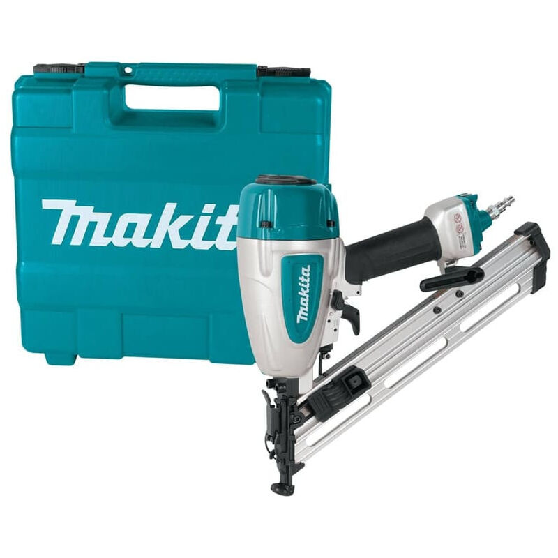 Cloueur pneumatique 15 Ga 8,3 bar 32 à 64 mm Makita avec coffret - AF635