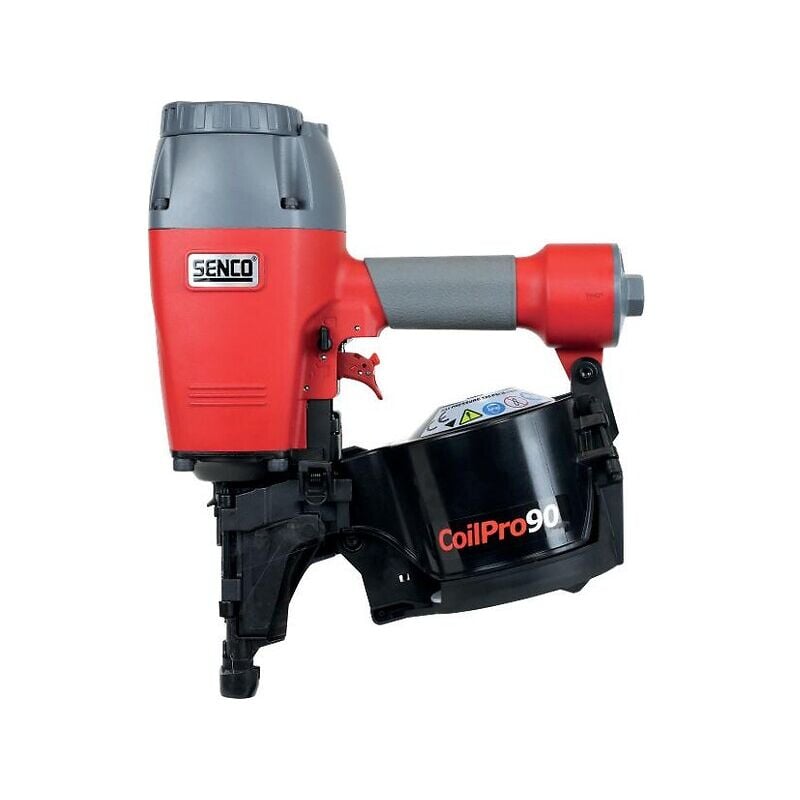 Cloueur pneumatique à rouleaux coilpro 90 pour clous de 45 à 90 mm Senco