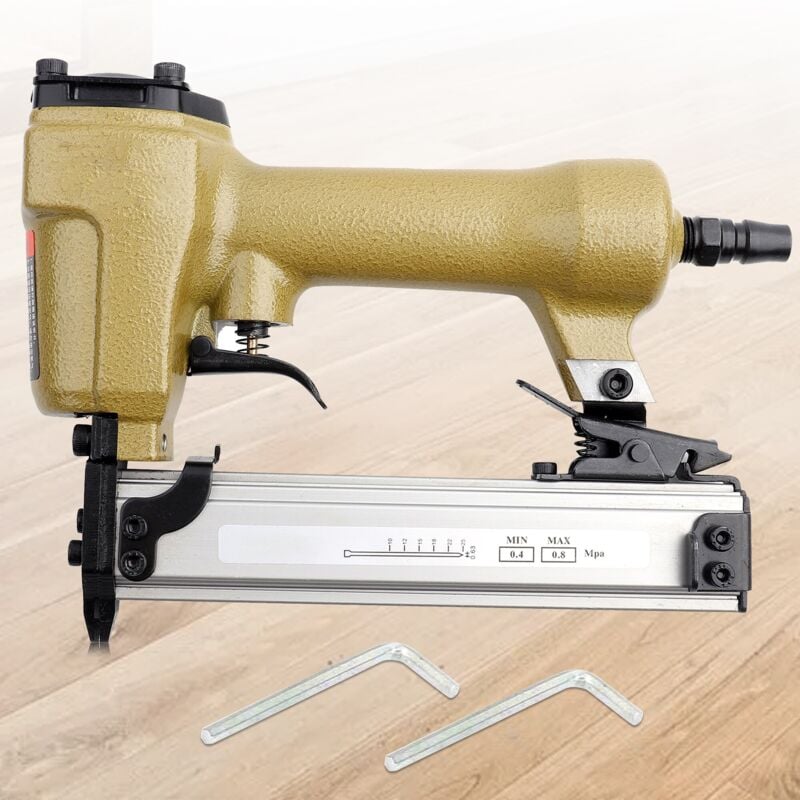 Tonysa - topiky 2 en 1 Cloueuse-agrafeuse pneumatiqu 60-100psi - 2 clés Allen