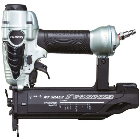 Cloueur pneumatique finition bois mini-brads calibre 18 L.15-50mm HIKOKI NT50AE2L2Z