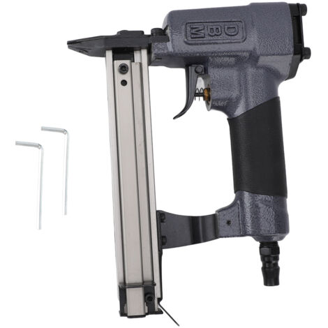 Cloueur pneumatique silencieux, capacité de 100 clous, outil pneumatique de 0,4 à 0,8 mpa pour le travail du bois